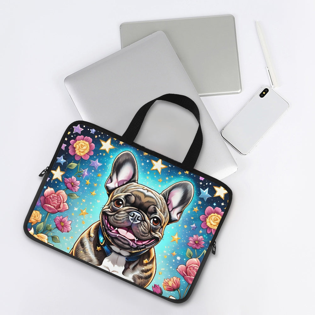 Frenchie French Bulldog Laptop Sleeve - Stylish Durable Protection for Your Laptop BriBeesCreations