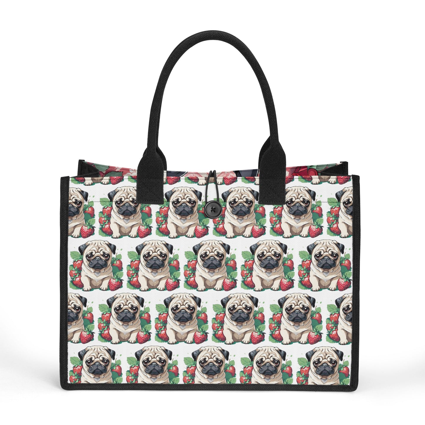 Premium All-Over Print Cavans Tote Bag(3 layers) popcustoms