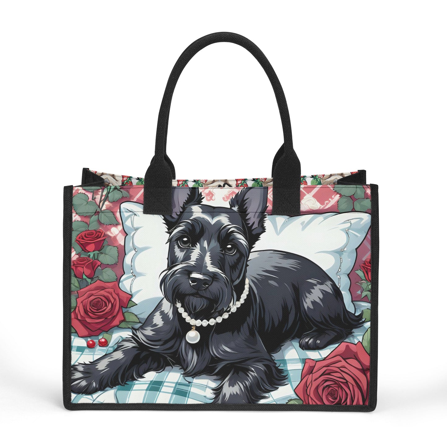 Premium All-Over Print Cavans Tote Bag(3 layers) popcustoms