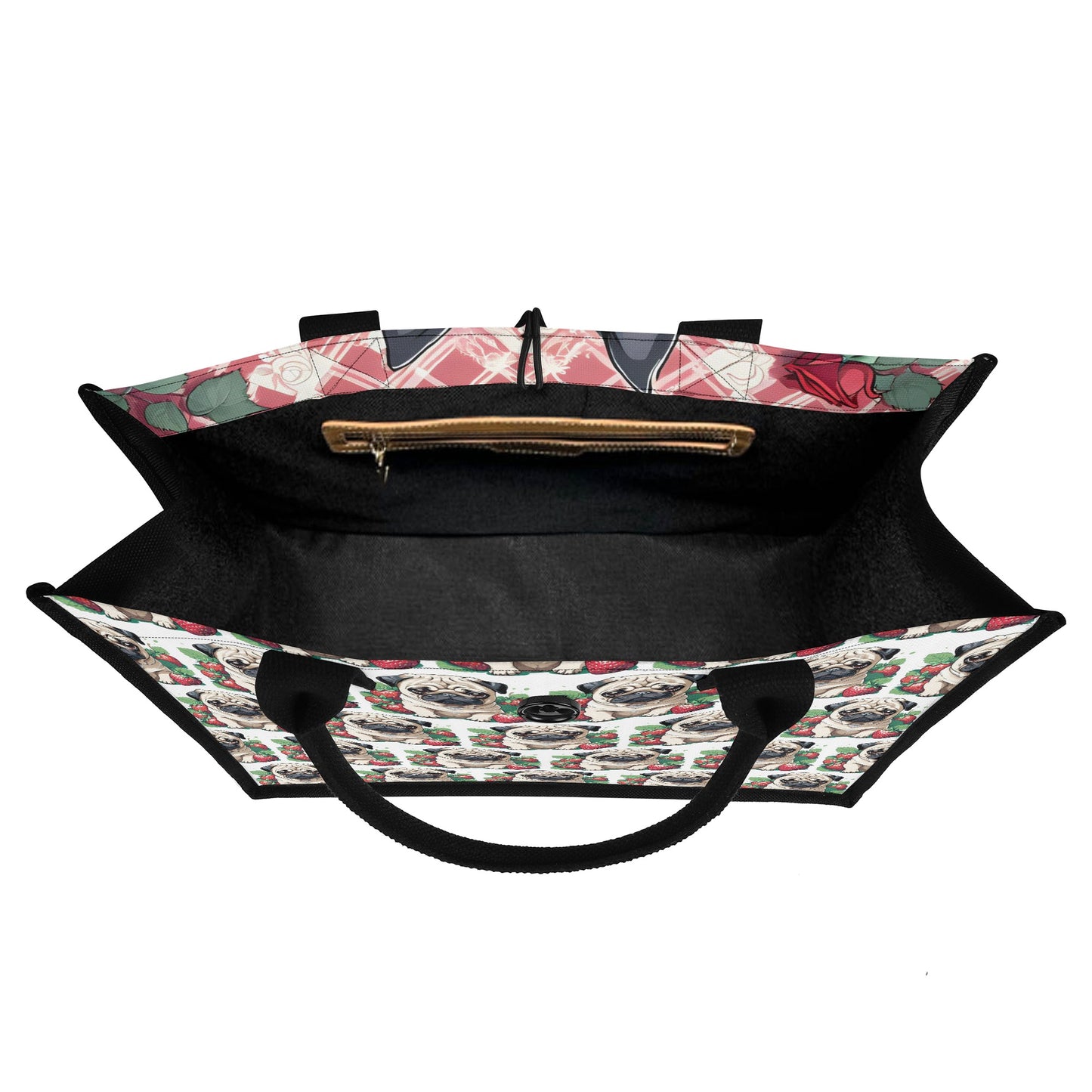 Premium All-Over Print Cavans Tote Bag(3 layers) popcustoms
