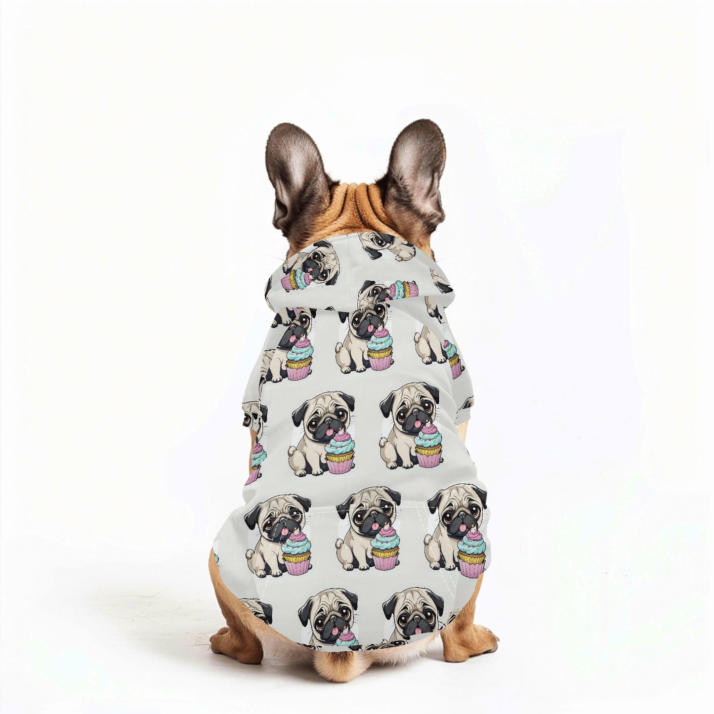 Pug Animal Clothes 4 Legs Outfit Pet Pullover Hoodie