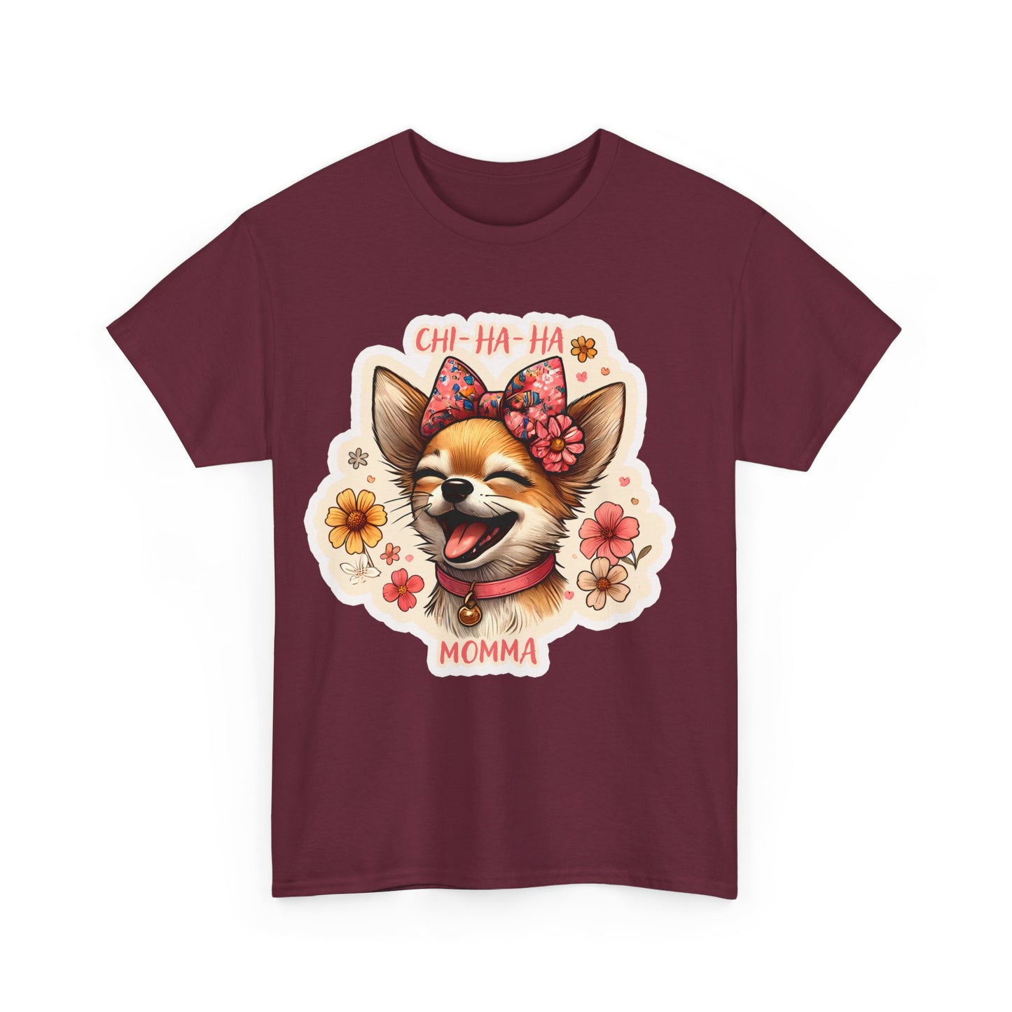 Chi-HA_HA MOMMA Heavy Cotton Tee