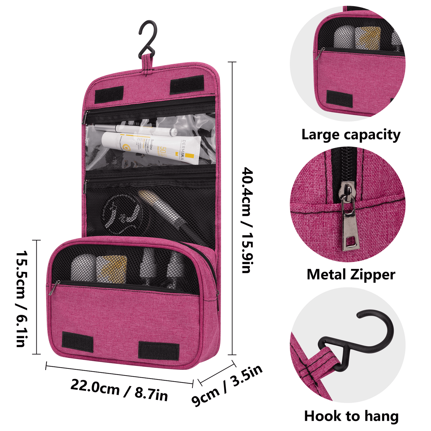 Toiletry Cosmetic Travel Bag popcustoms
