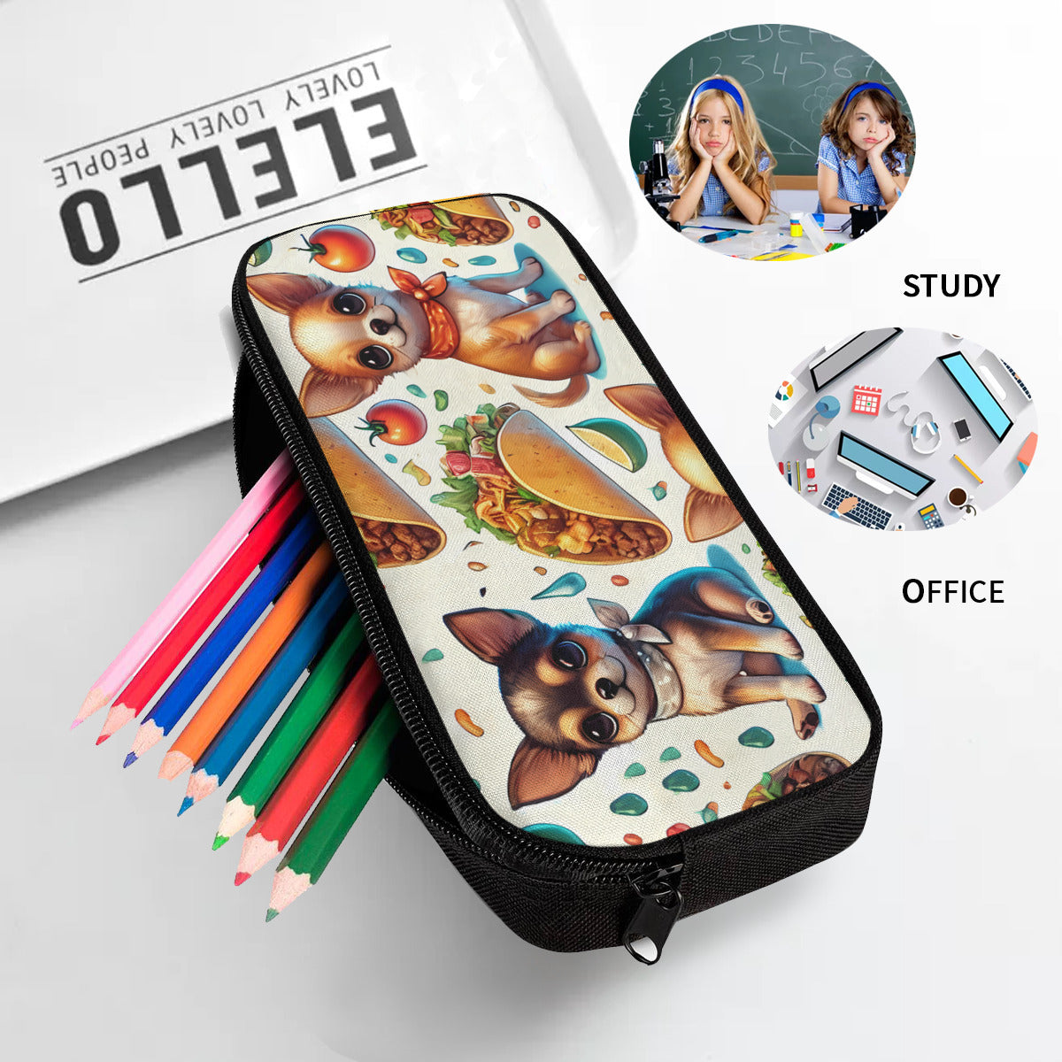 Chihuahua Back To School Supplies Bundle