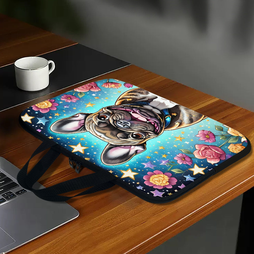 Frenchie French Bulldog Laptop Sleeve - Stylish Durable Protection for Your Laptop BriBeesCreations