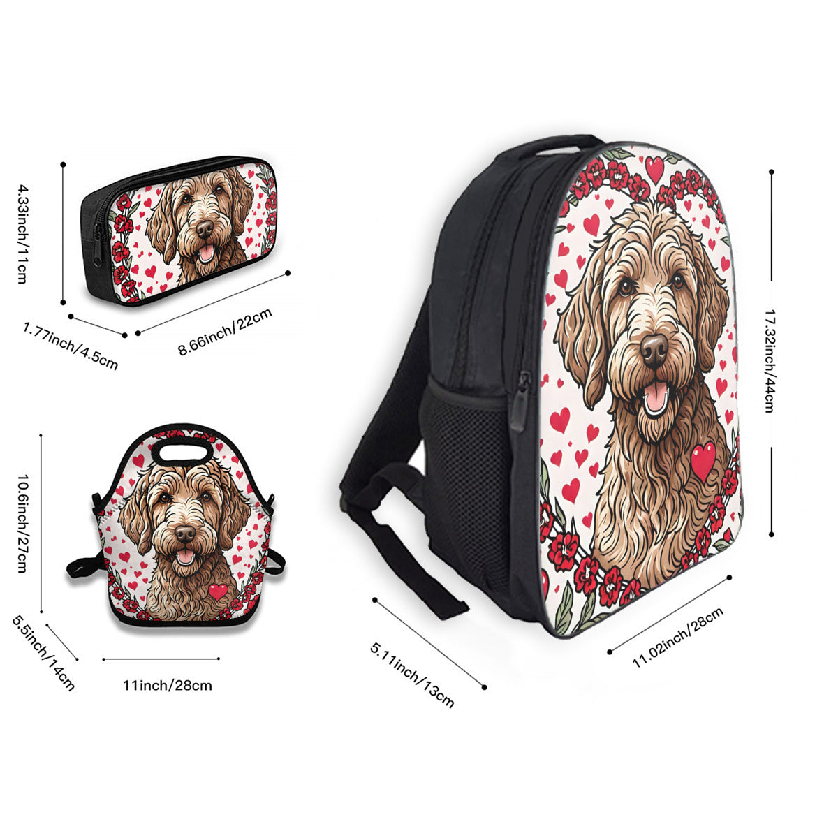Labradoodle Back To School Supplies Bundle