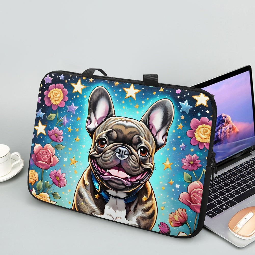 Frenchie French Bulldog Laptop Sleeve - Stylish Durable Protection for Your Laptop BriBeesCreations