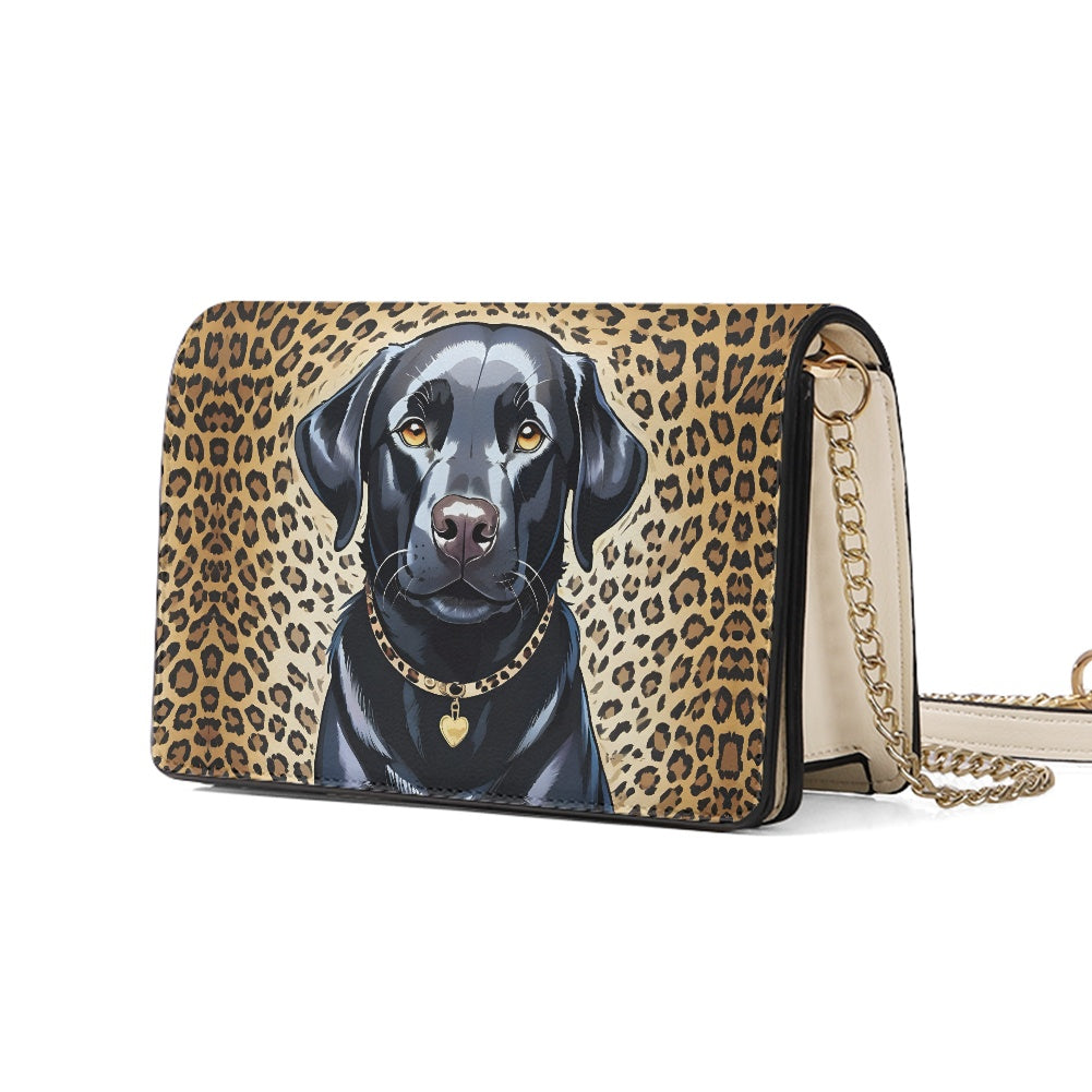 Labrador Retriever square crossbody bag BriBeesCreations