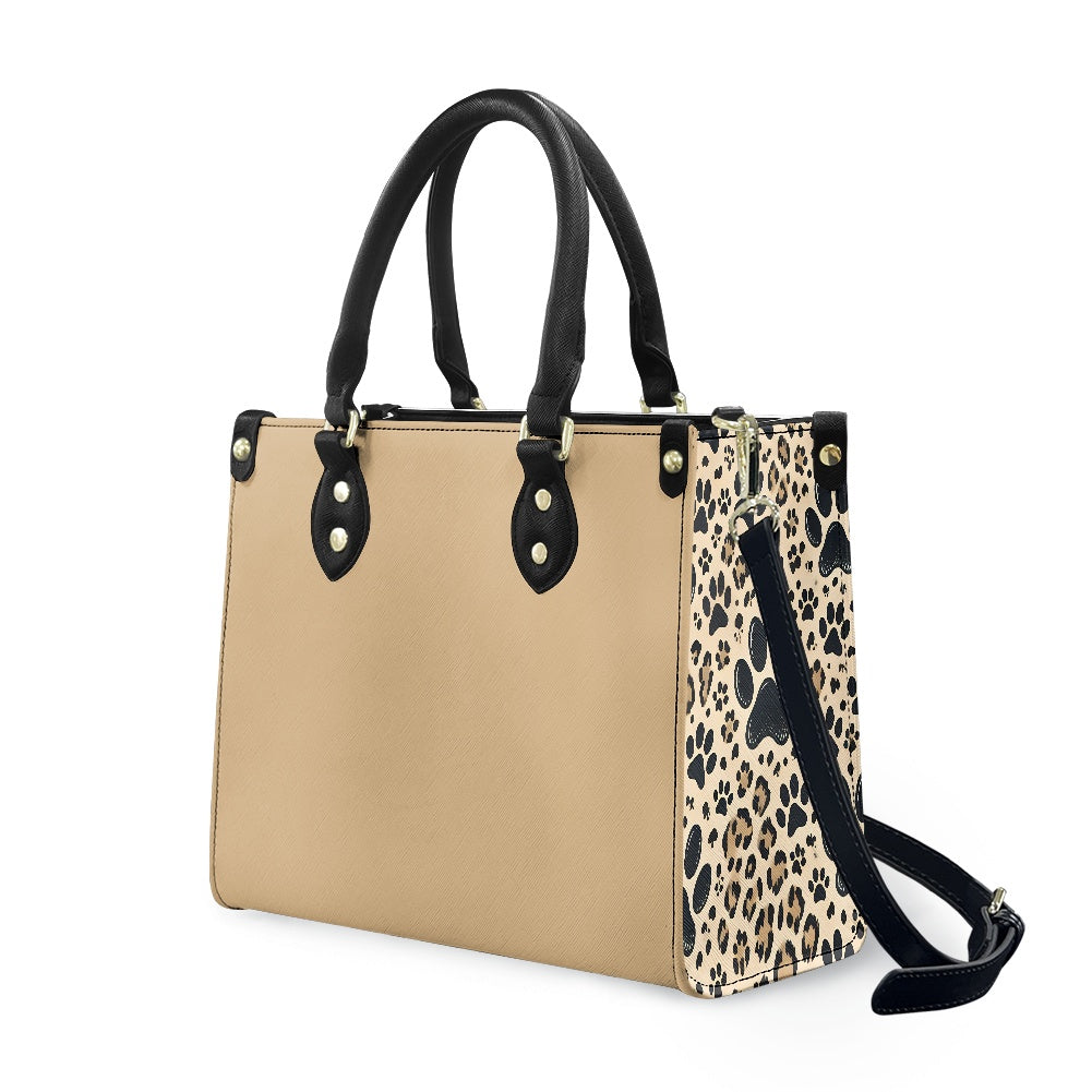 Women's PU leather twill handbag Howl and Hold