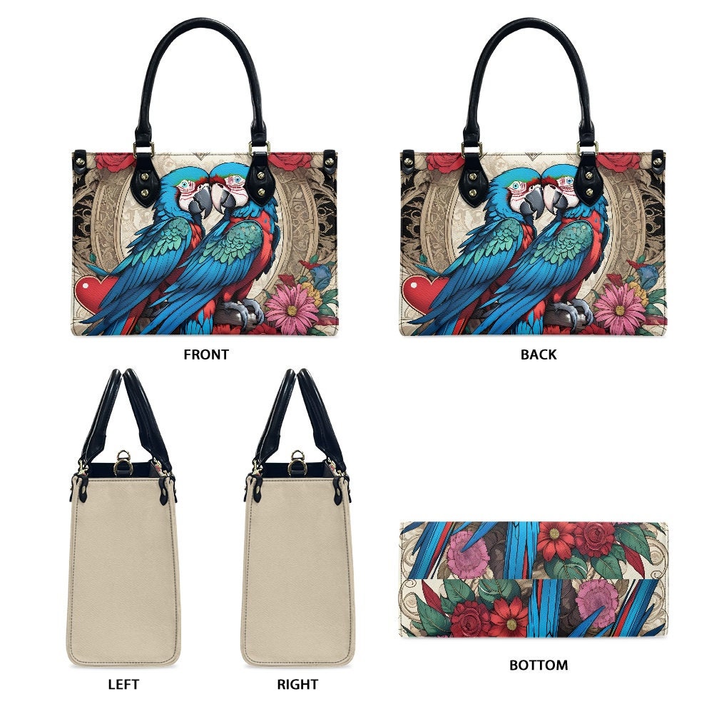 parrot purse macaw bag