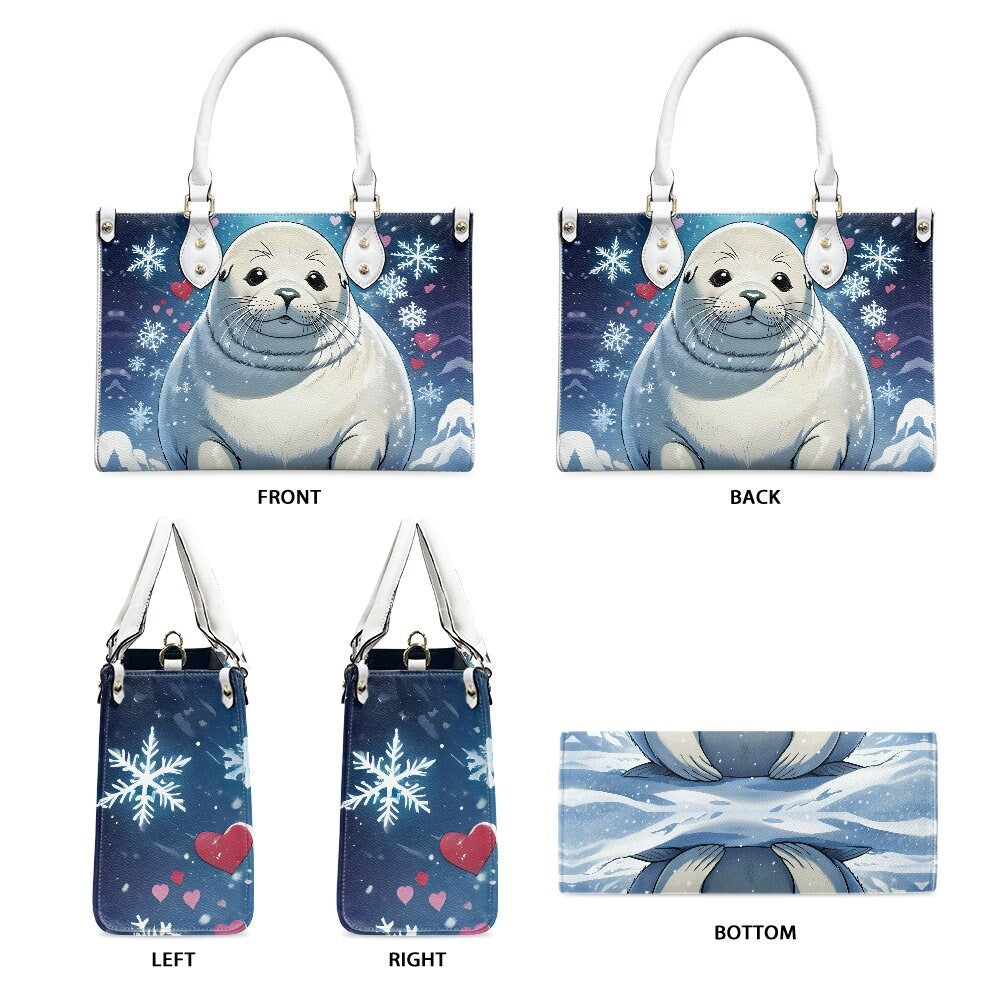 seal snow purse bag