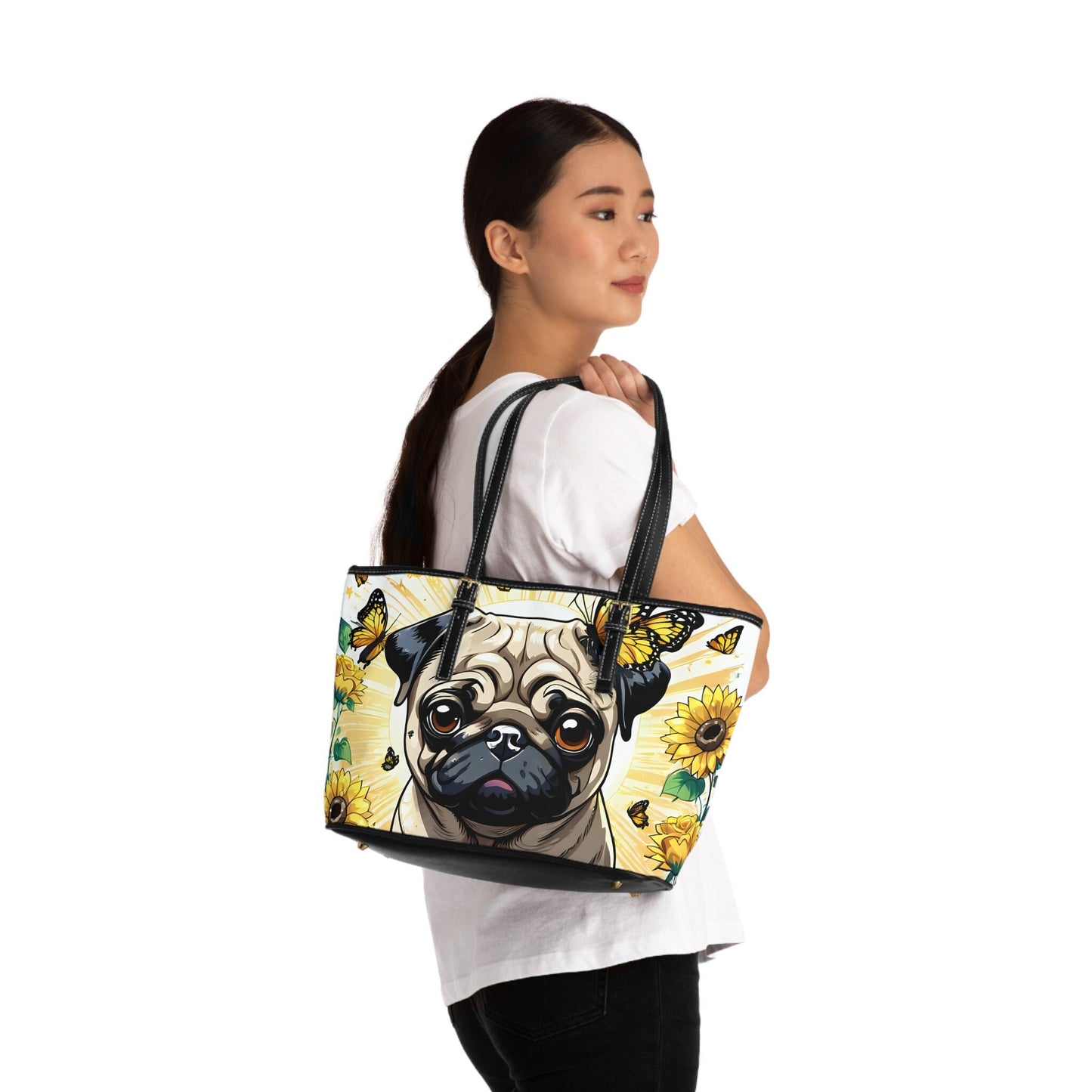 PU Leather Shoulder Bag