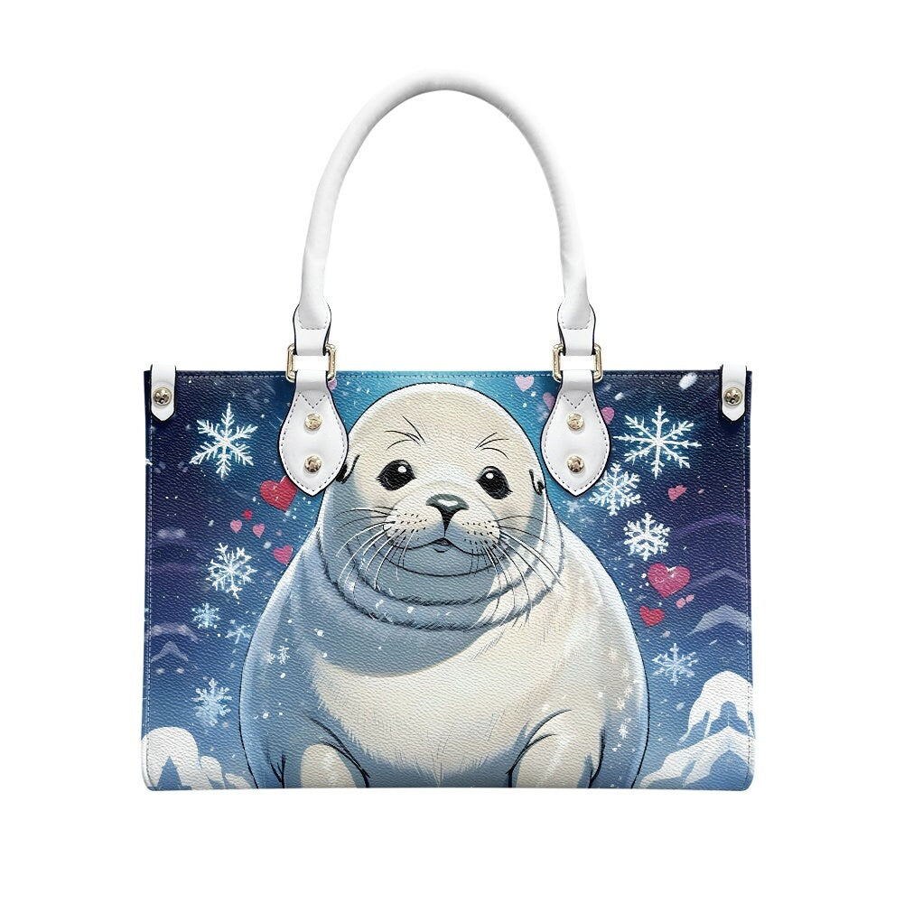 seal snow purse bag