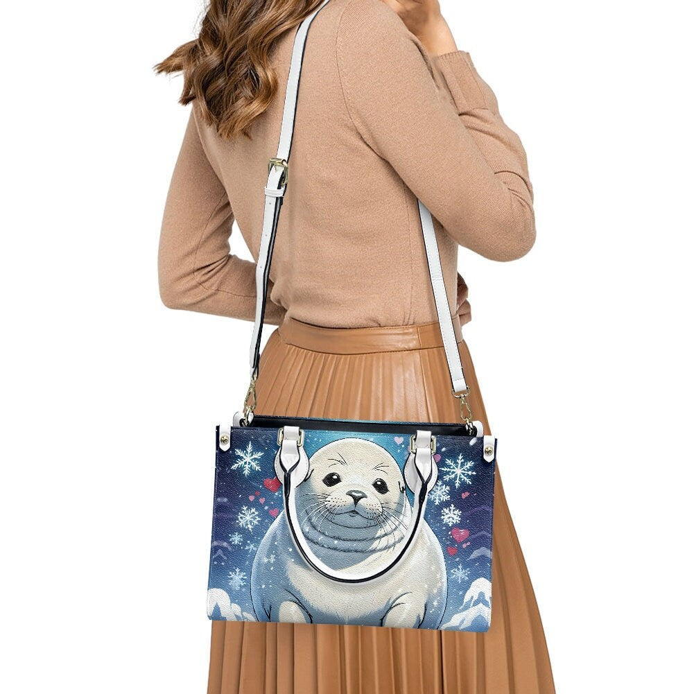 seal snow purse bag