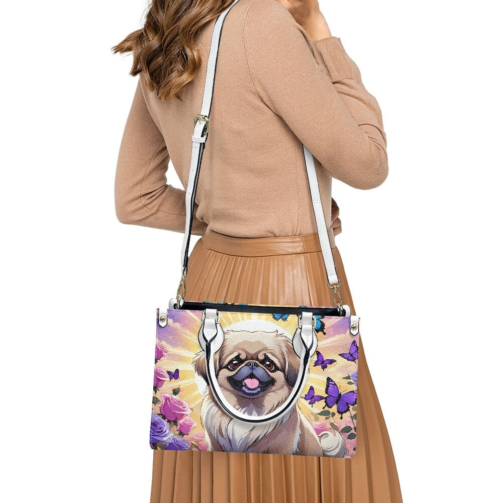 Pekinese dog purse bag