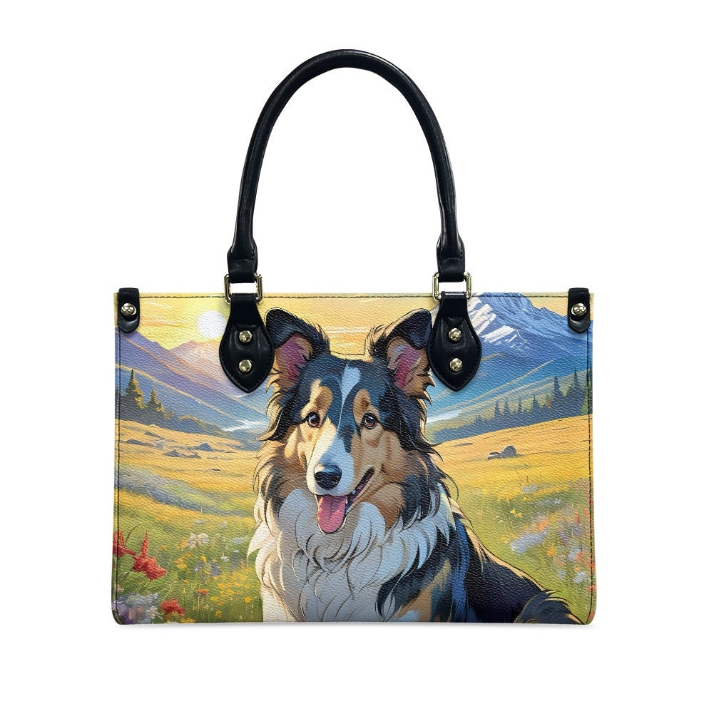 Rough Collie purse bag