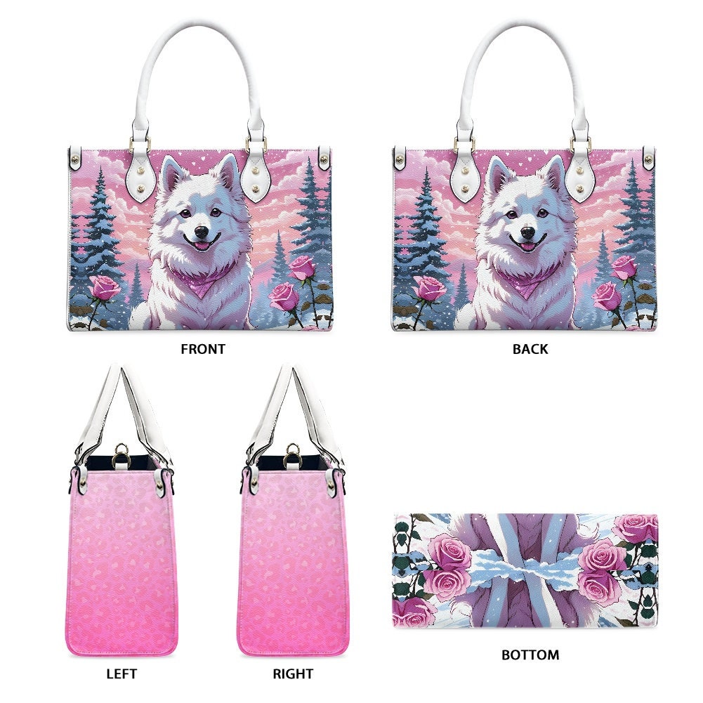 Eskimo Dog Purse Bag Tote