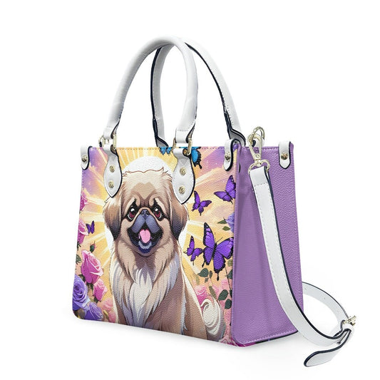 Pekinese dog purse bag