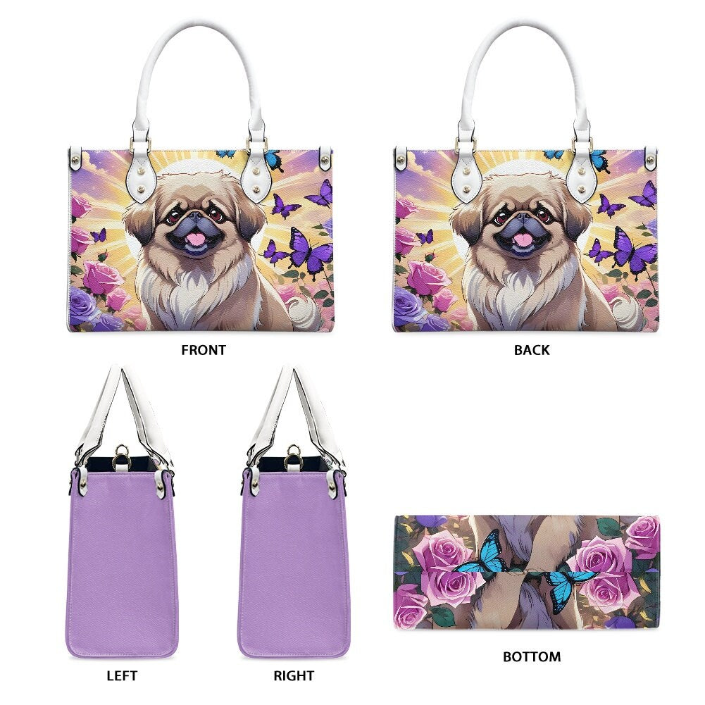 Pekinese dog purse bag