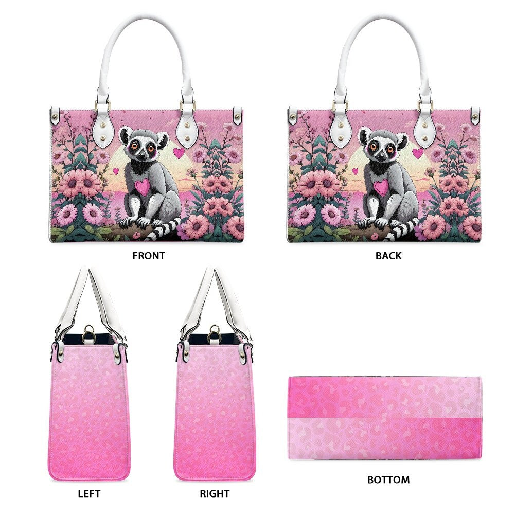 Ring tailed lemur bag purse