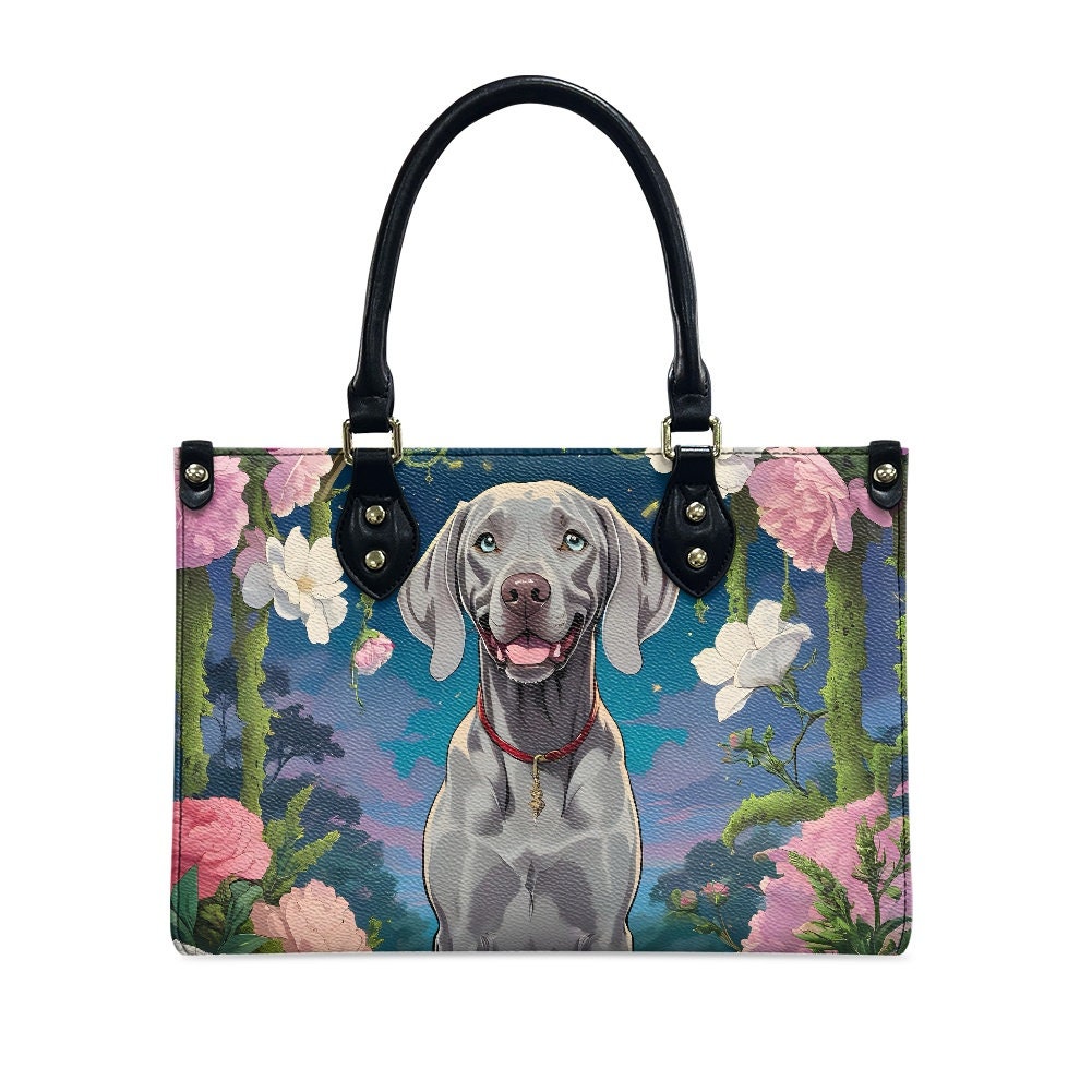 weimaraner bag purse tote