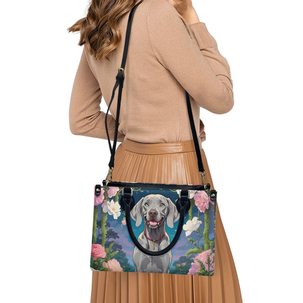 weimaraner bag purse tote