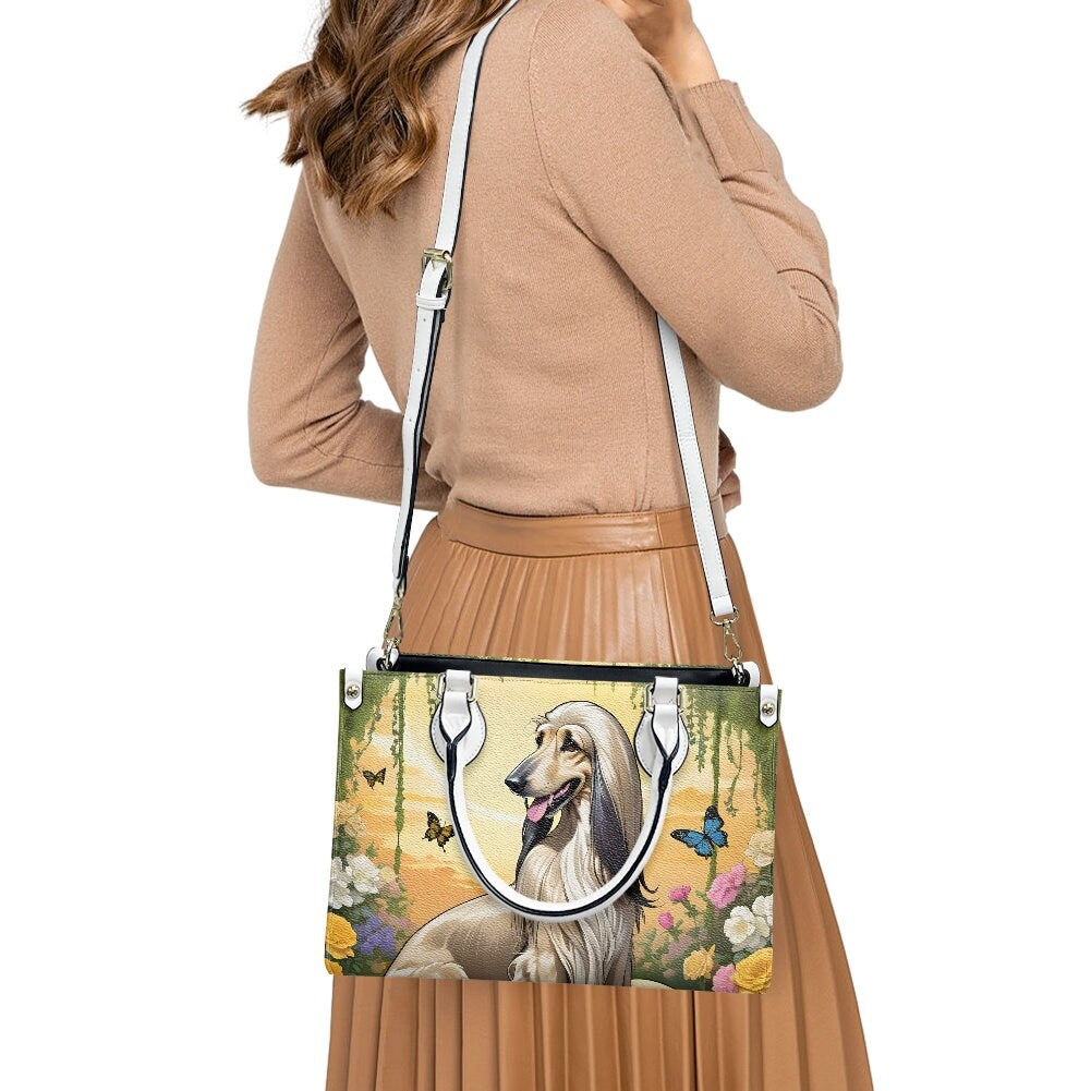 Afghan Hound purse bag
