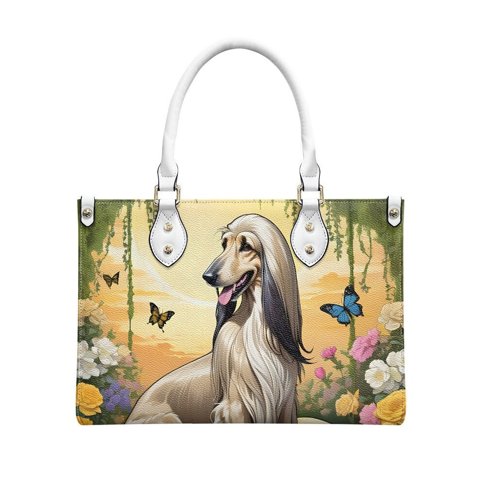 Afghan Hound purse bag