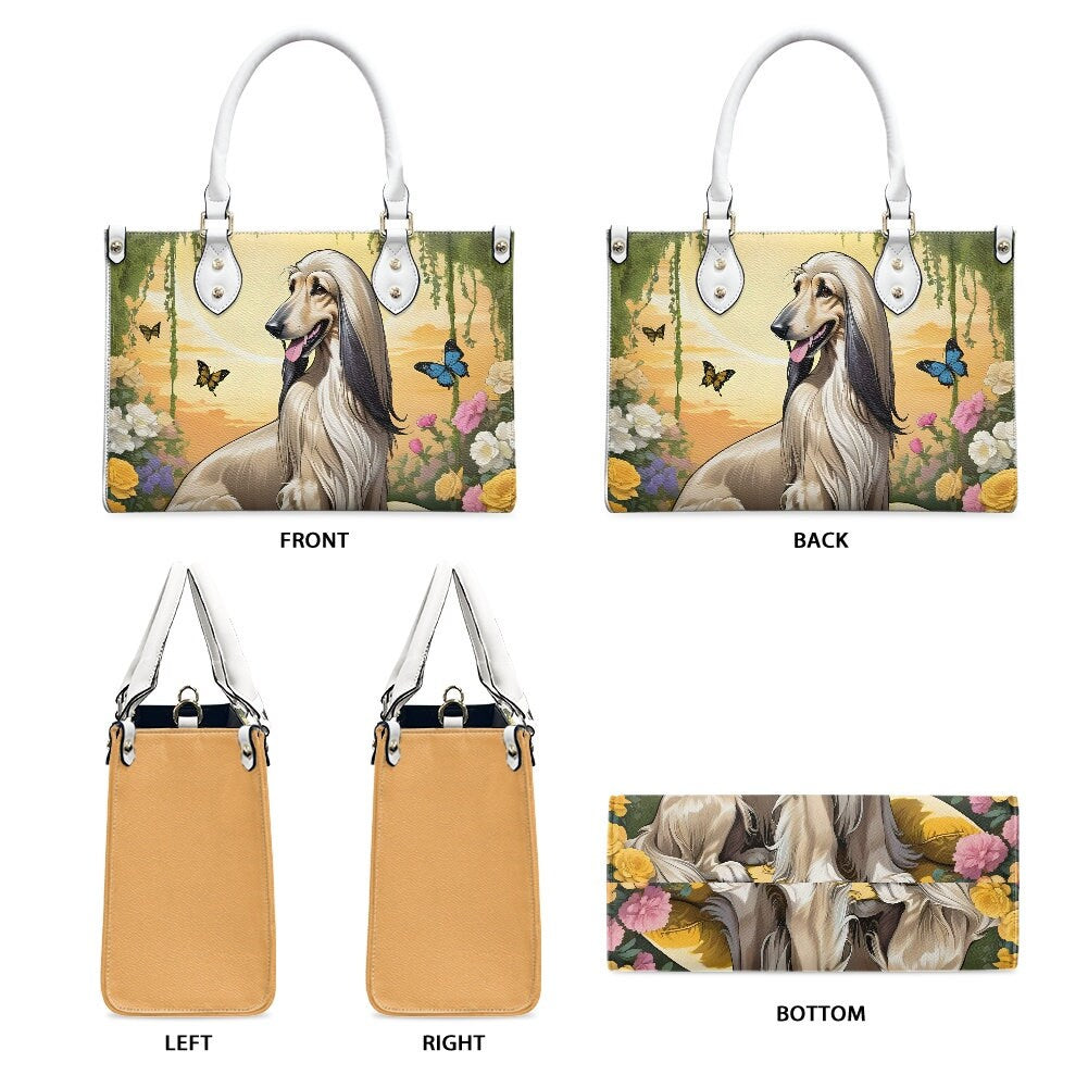 Afghan Hound purse bag