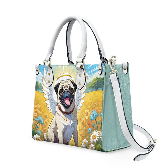 Pug Angel Memorial Loss Purse Bag