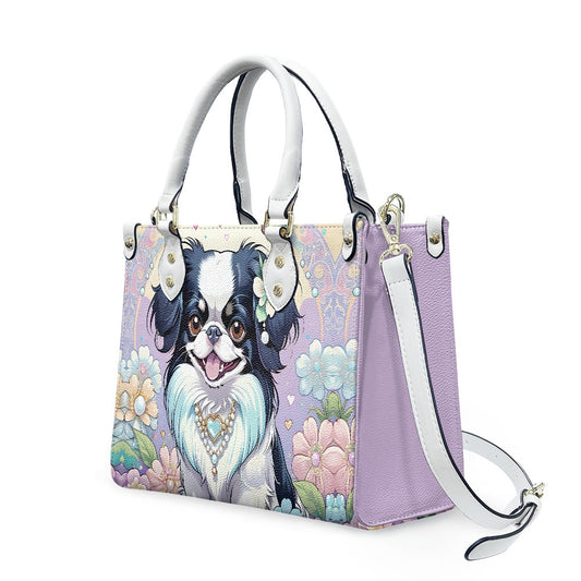 Japanese Chin purse bag tote
