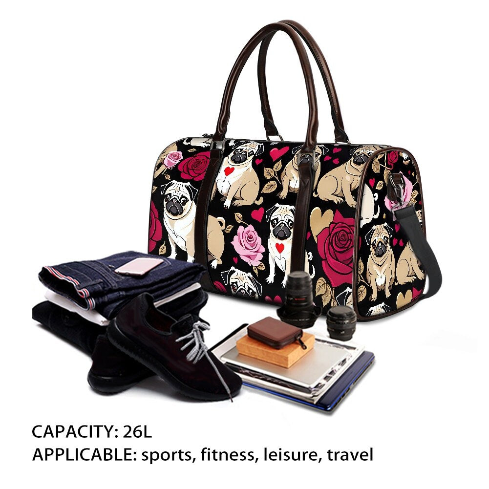 Pug Travel Bag Luggage
