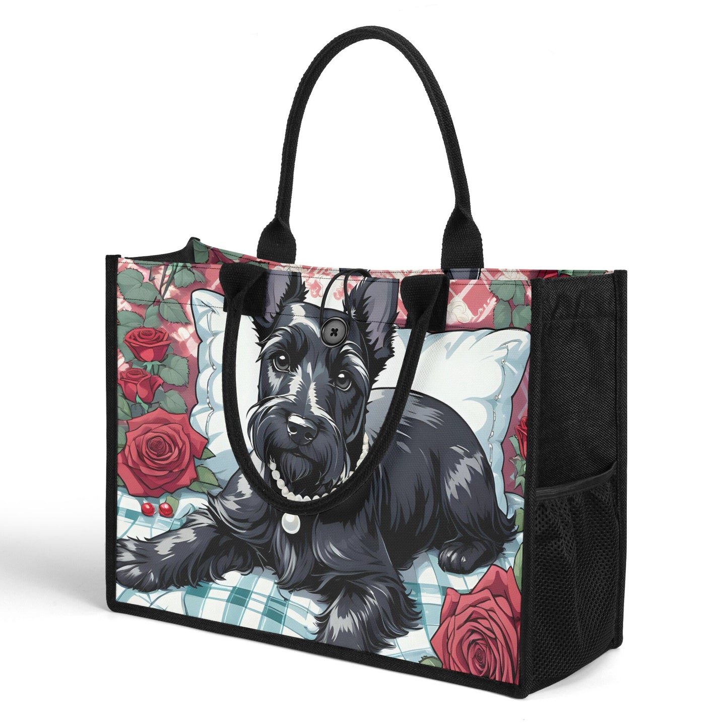 Scottish Terrier Premium All-Over Print Cavans Tote Bag(3 layers)