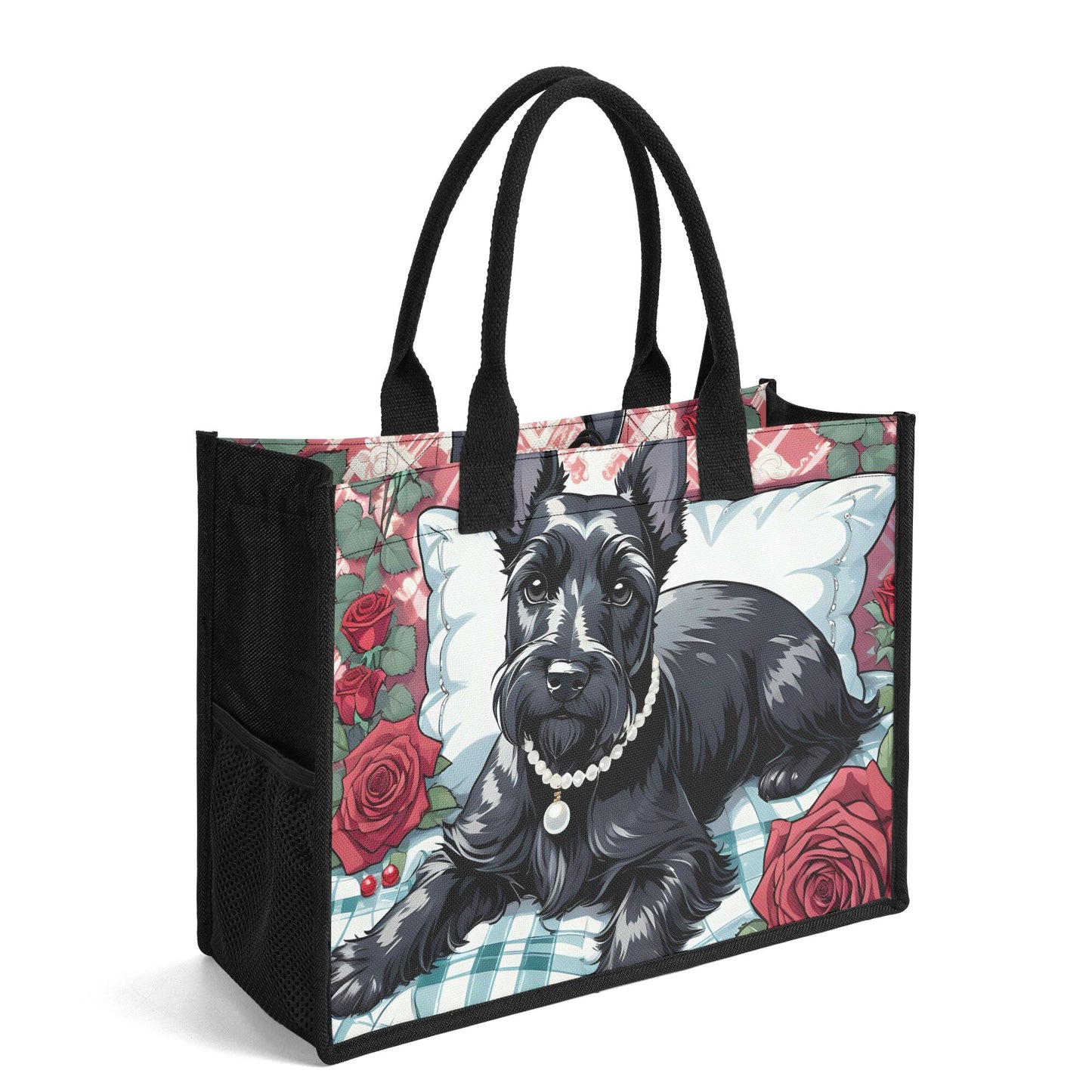 Scottish Terrier Premium All-Over Print Cavans Tote Bag(3 layers)