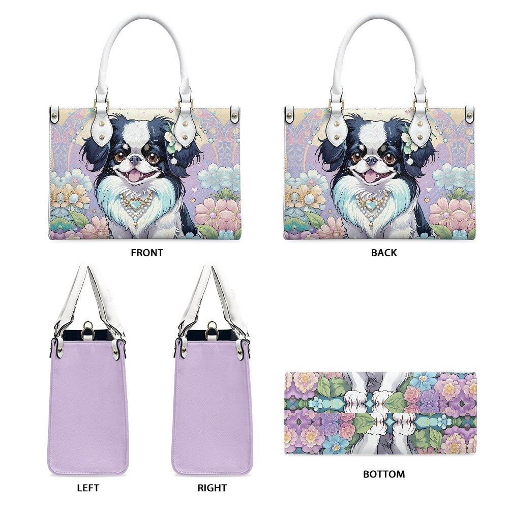 Japanese Chin purse bag tote