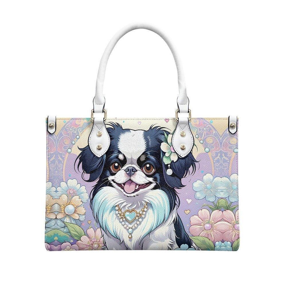 Japanese Chin purse bag tote