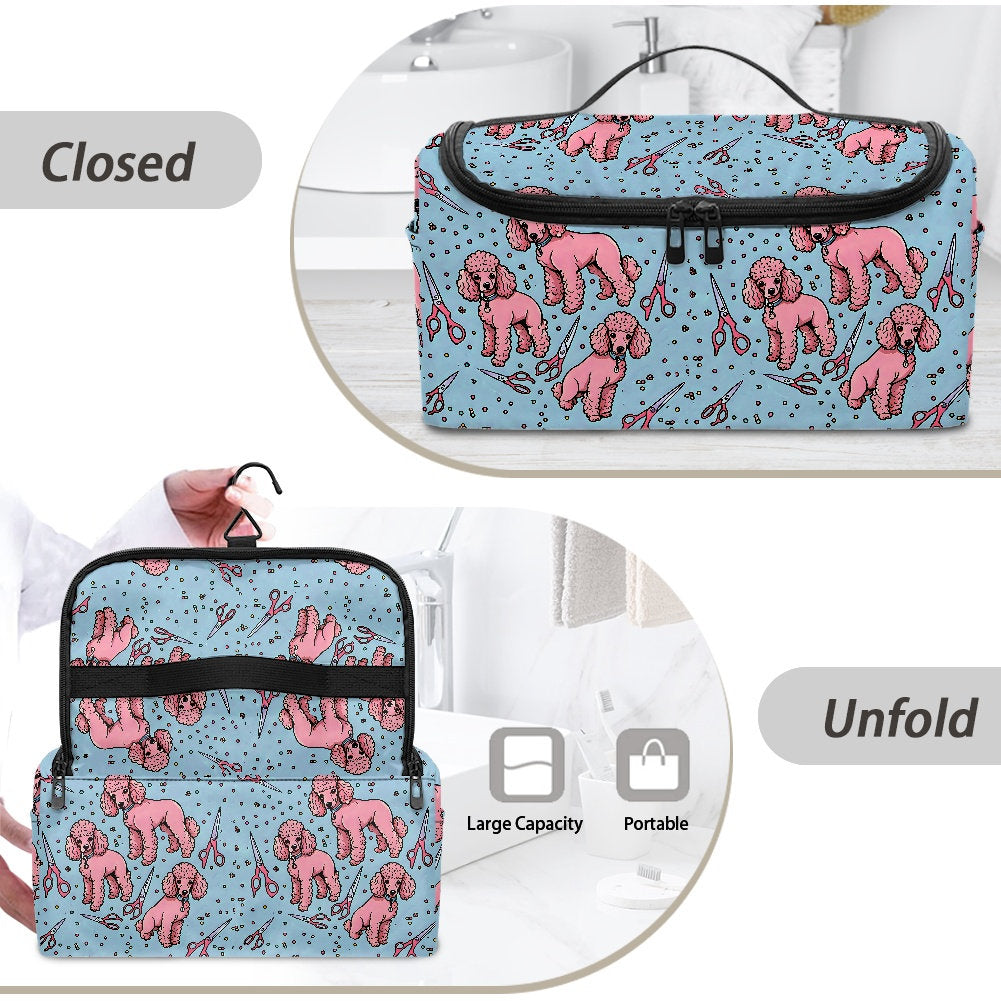 Poodle hair dryer storage bag