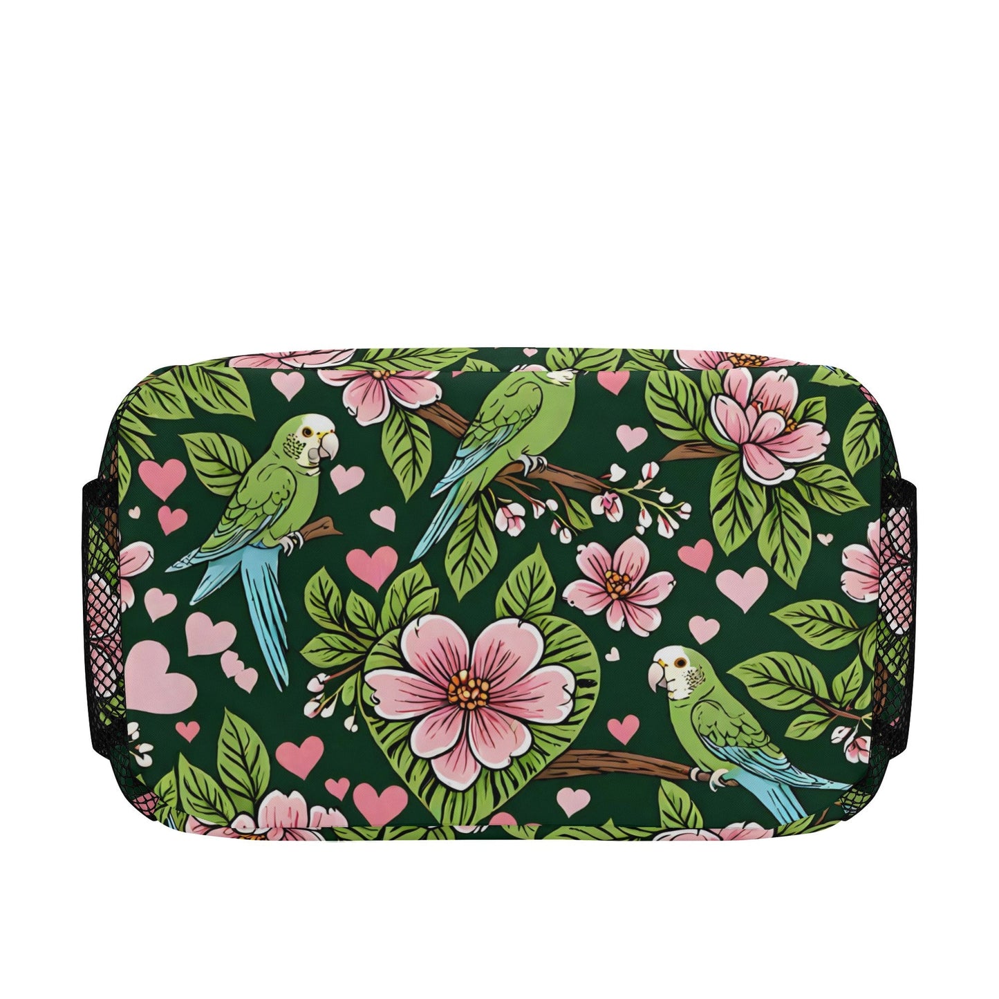 Parrot Printed Lunch Bag