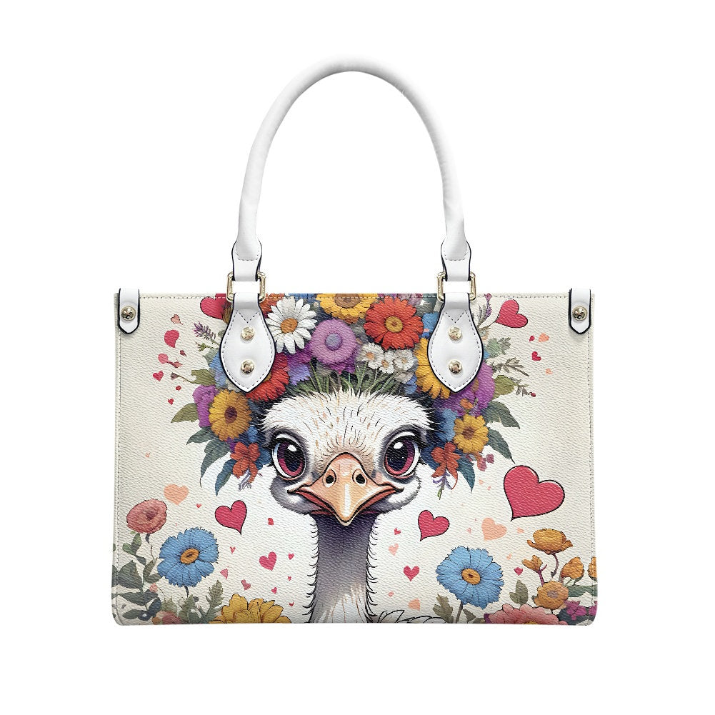 Ostrich Bag Ostrich handbag Ostrich tote Ostrich Shoulder Bag Ostrich Gift