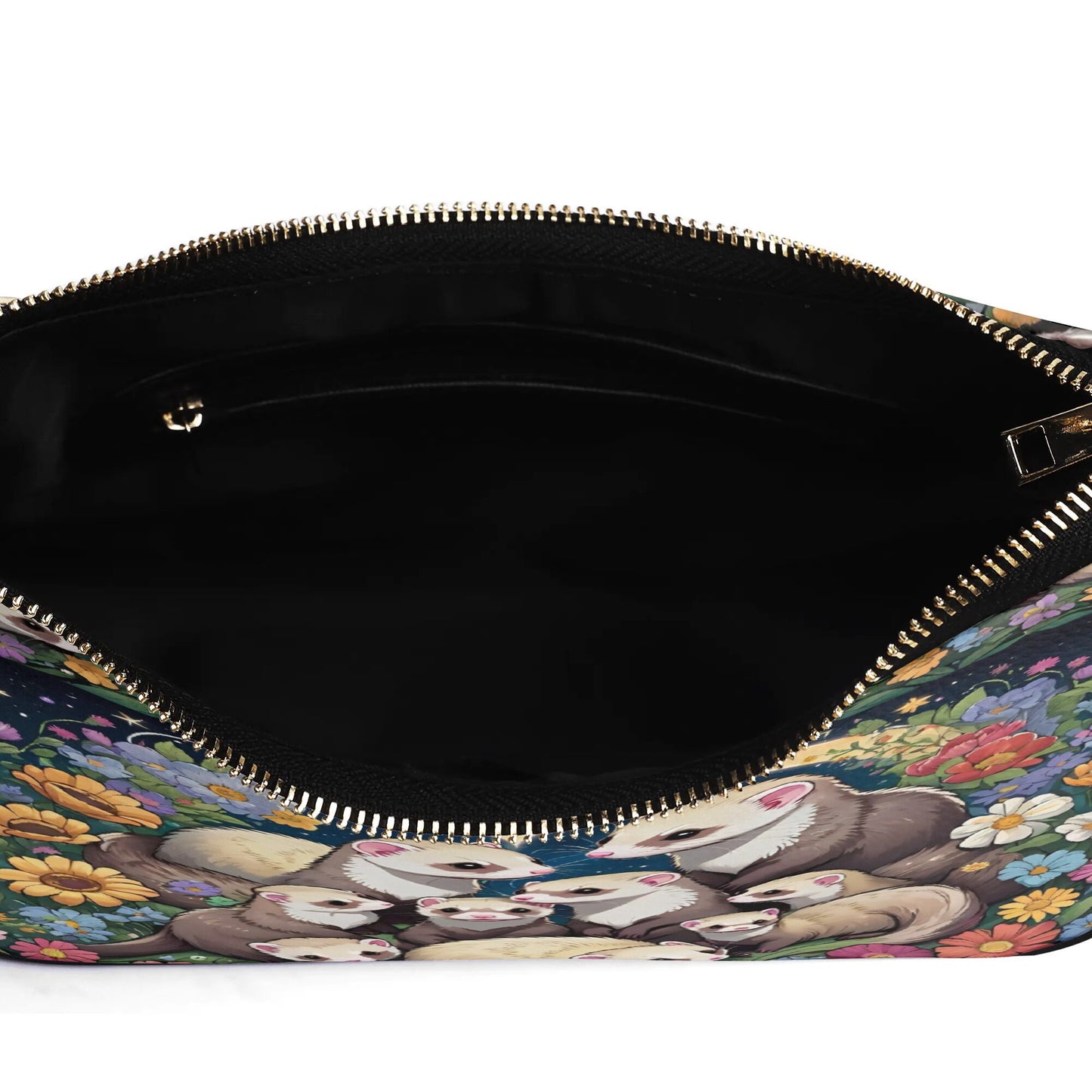 Ferret Cross-body Bag With Chain Decoration