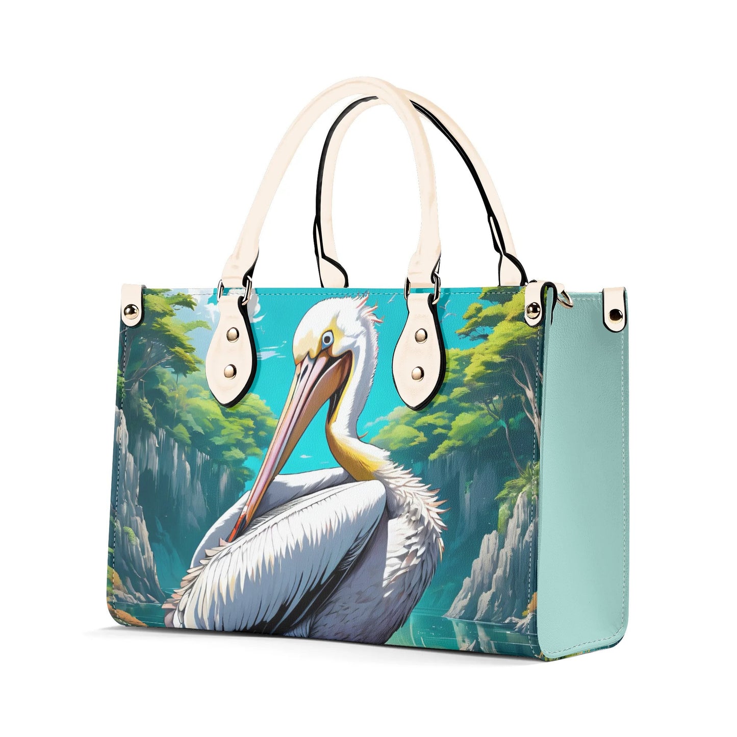 Pelican Women PU Leather Handbag