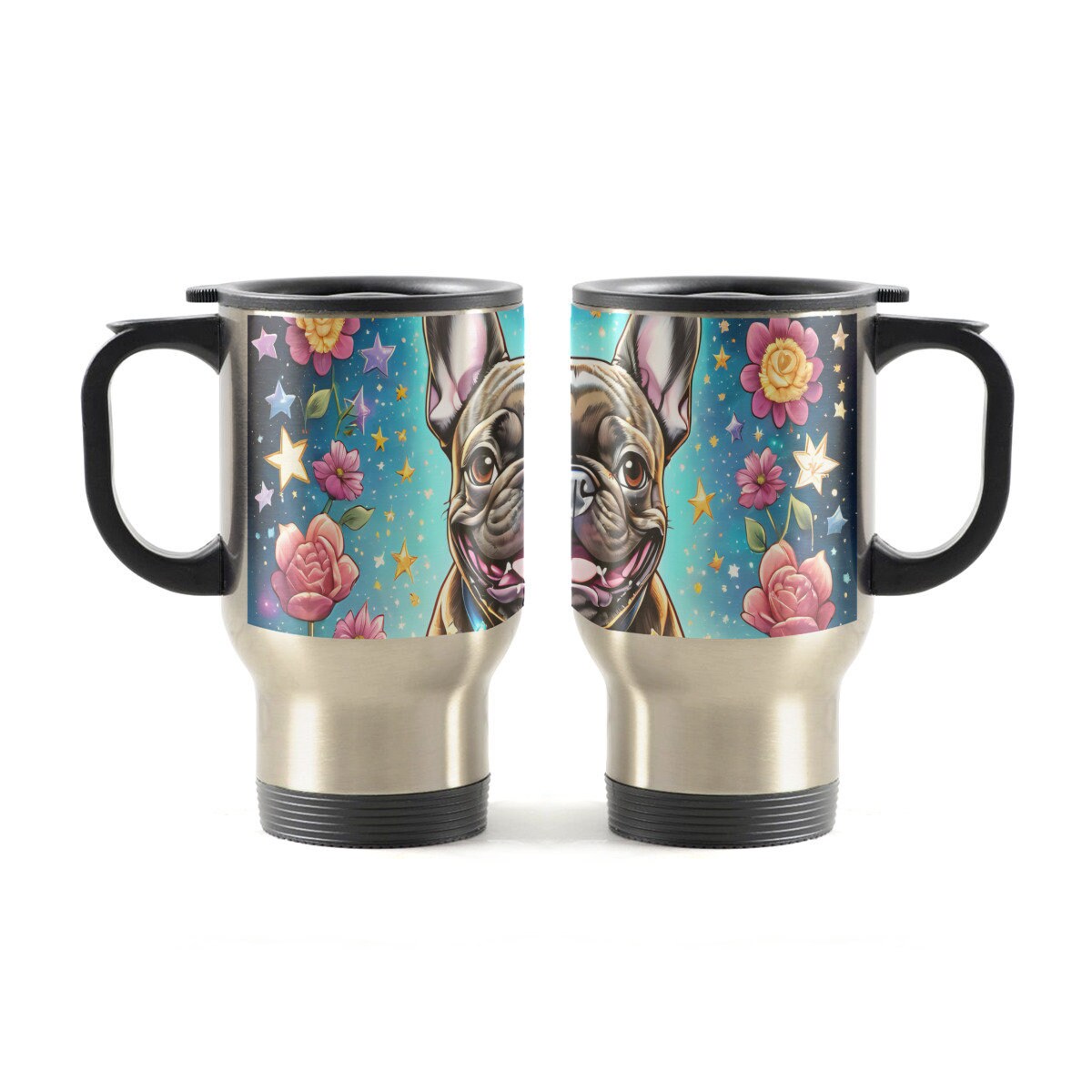 Pug travel cup