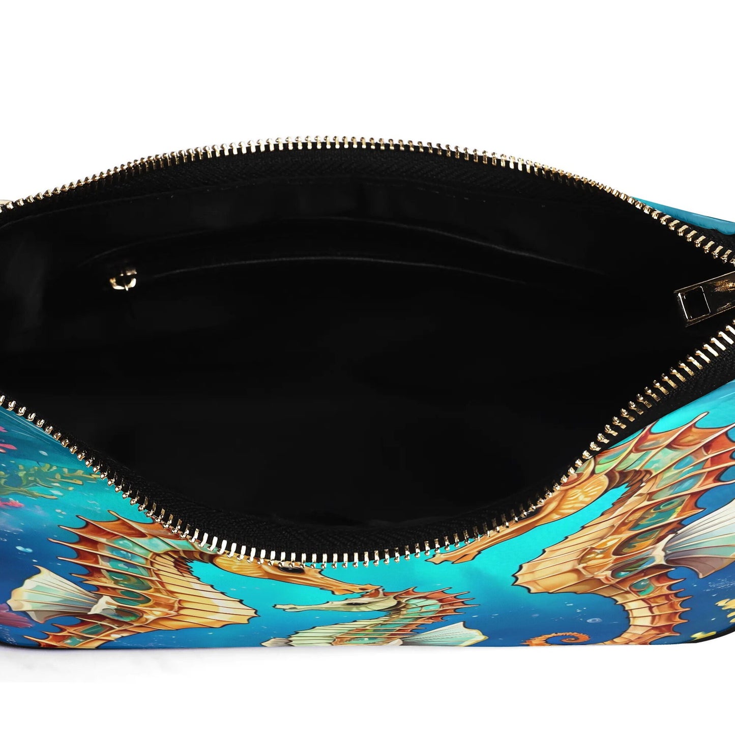 Seahorse seahorses Cross-body Bag With Chain Decoration