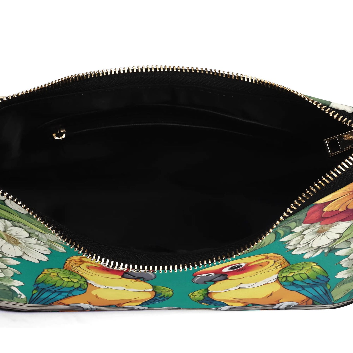 Sun Conure Parrot Cross-body Bag With Chain Decoration
