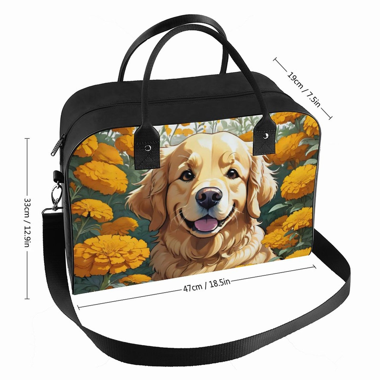 Golder Retriever Travel Bag YHZ SALE-Personal Design