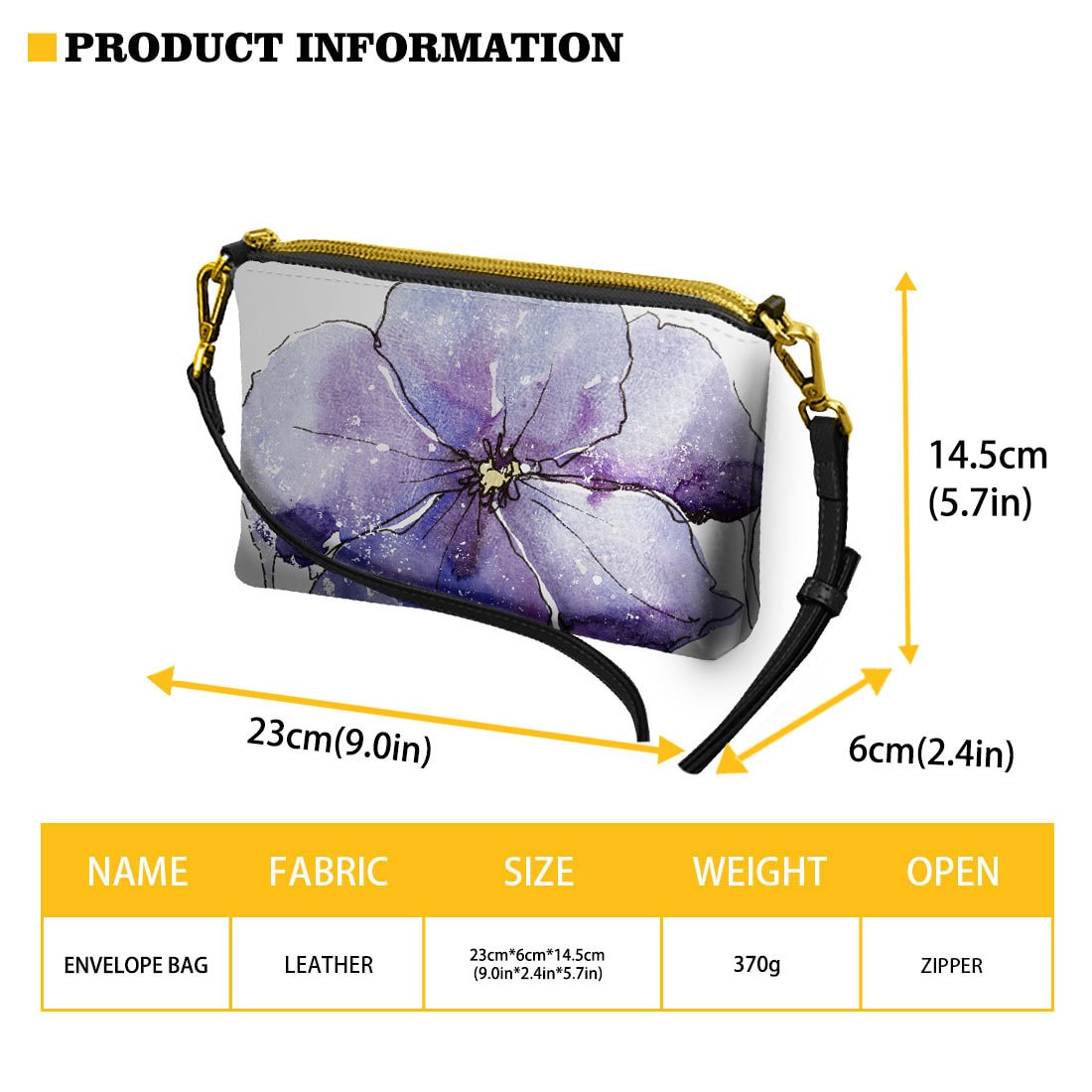 Golden Retriever Crossbody purse bag