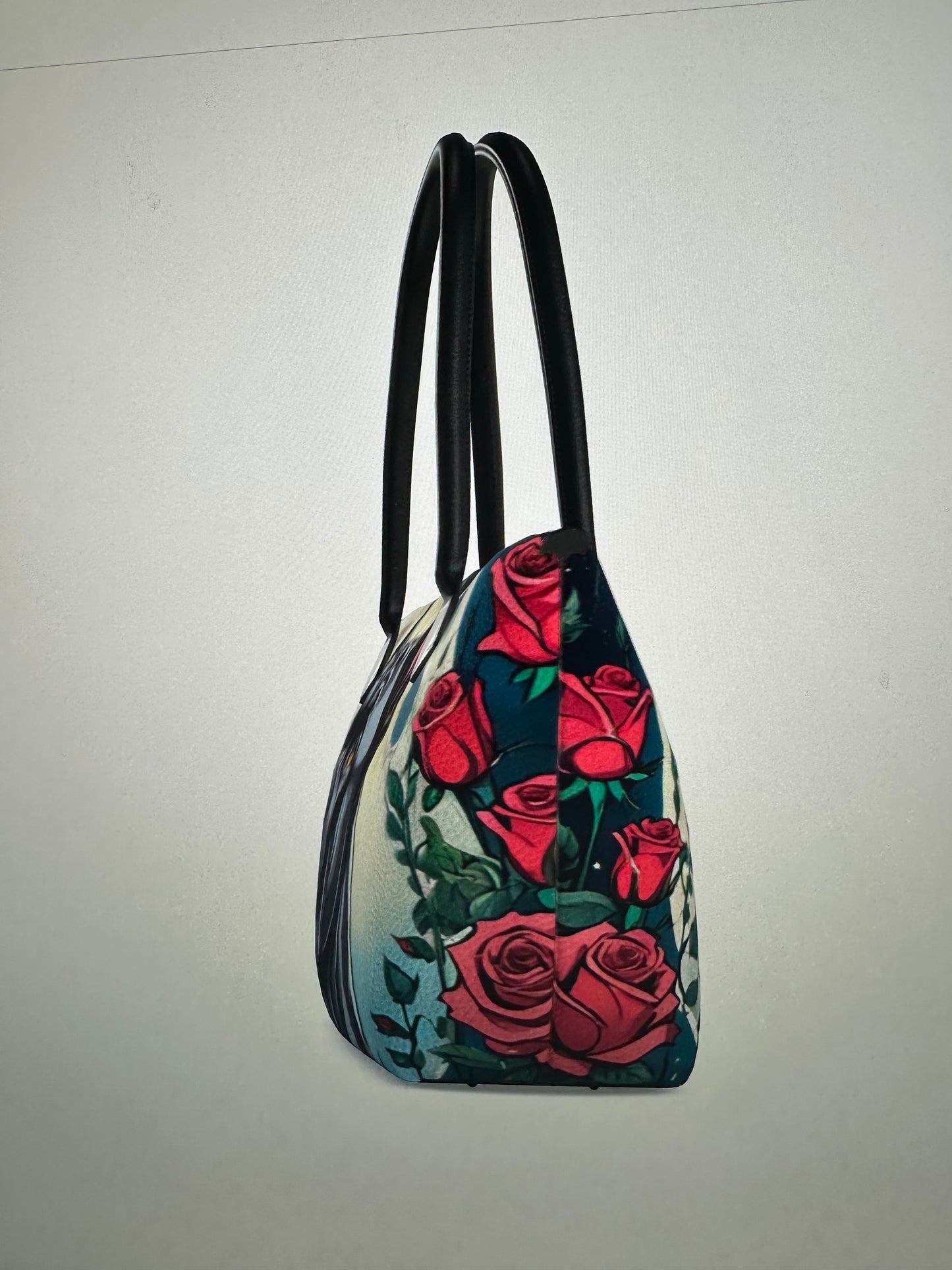 Cane corso tote bag purse Napa leather