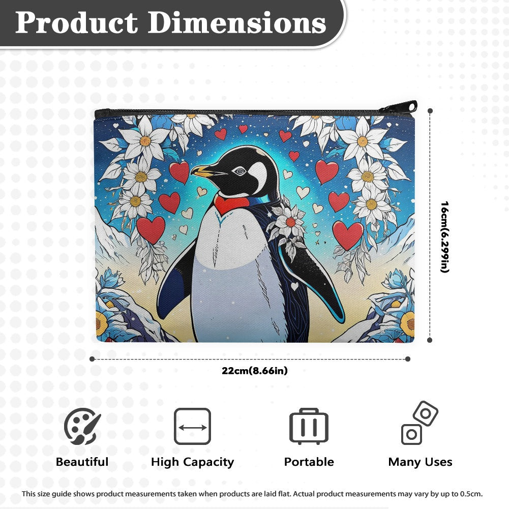 penguin coin purse bag