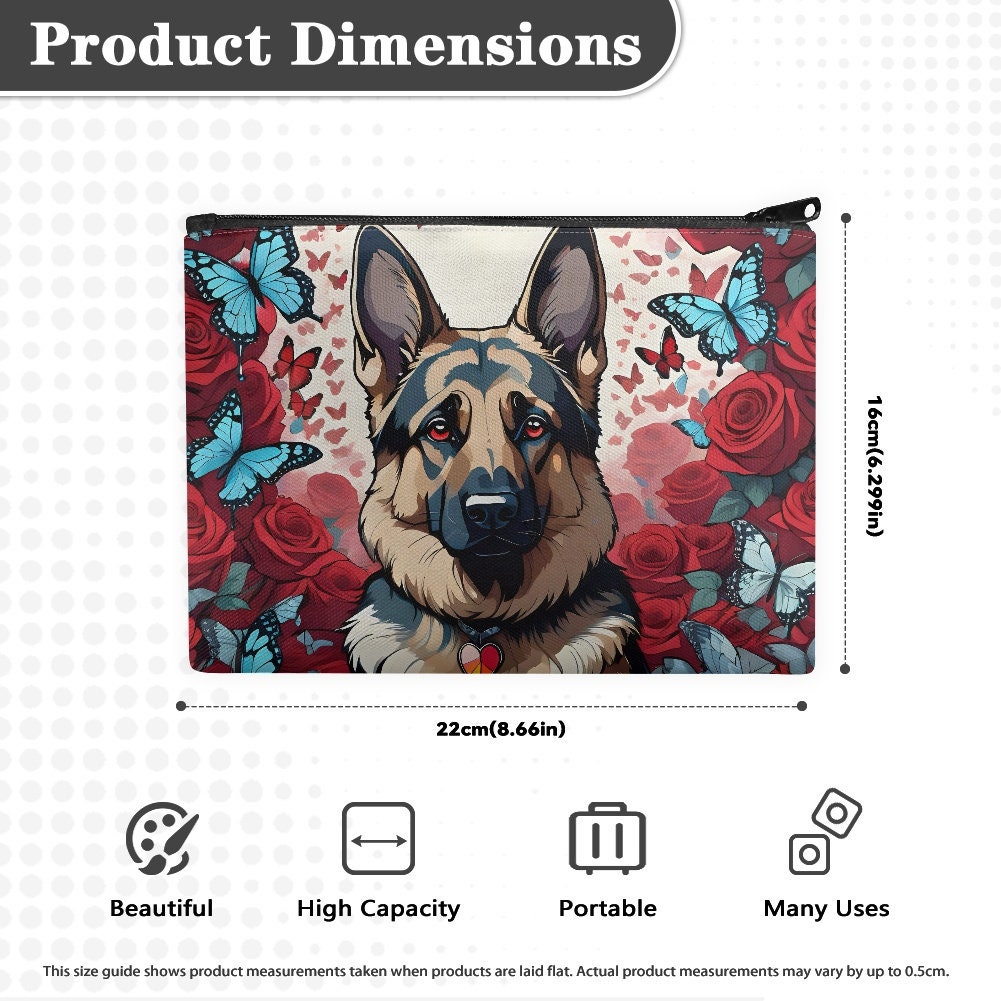 German Sheperd Coin Purse bag