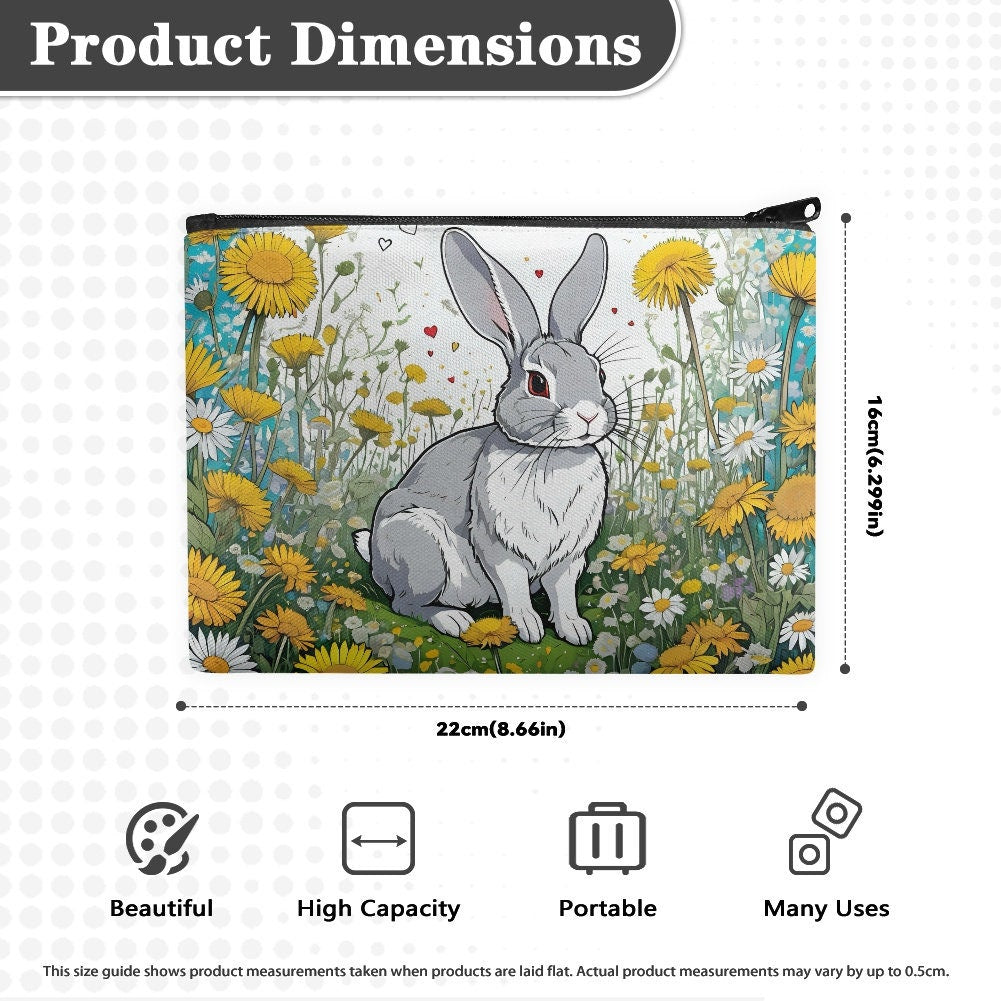 rabbit coin purse bag